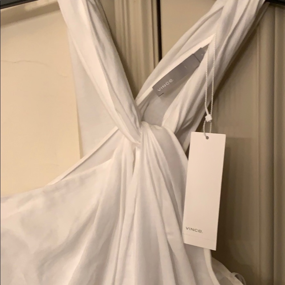 Vince Twist Front Halter Dress - Picture 4 of 5